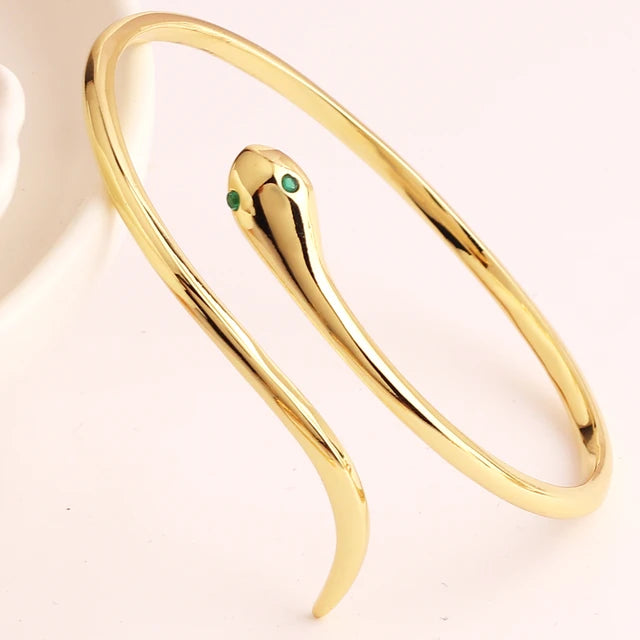 18K Gold Plated Fay Bangle