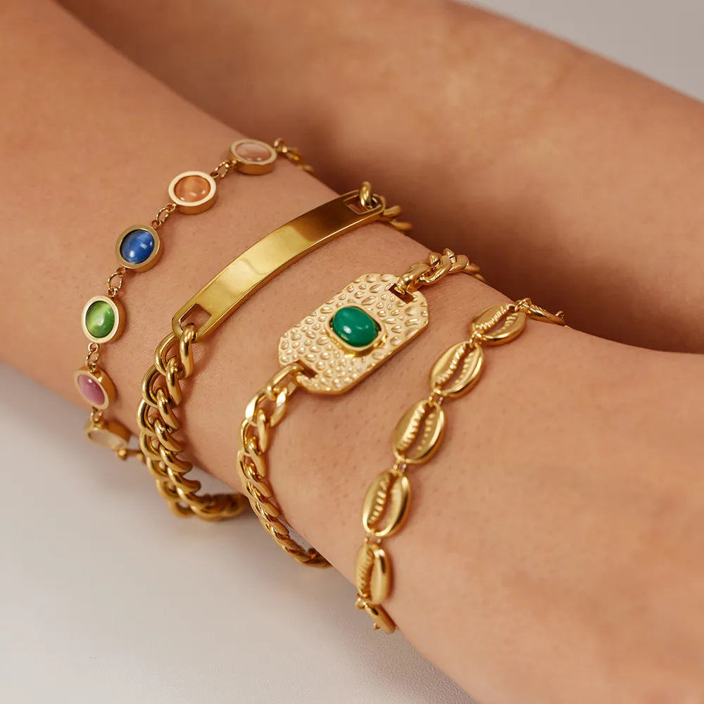 18K Gold Plated Carelle Bracelet