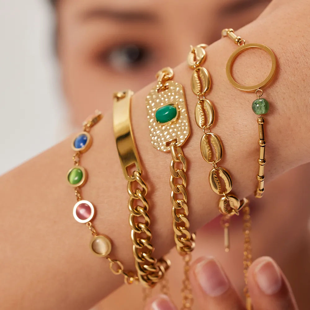 18K Gold Plated Carelle Bracelet