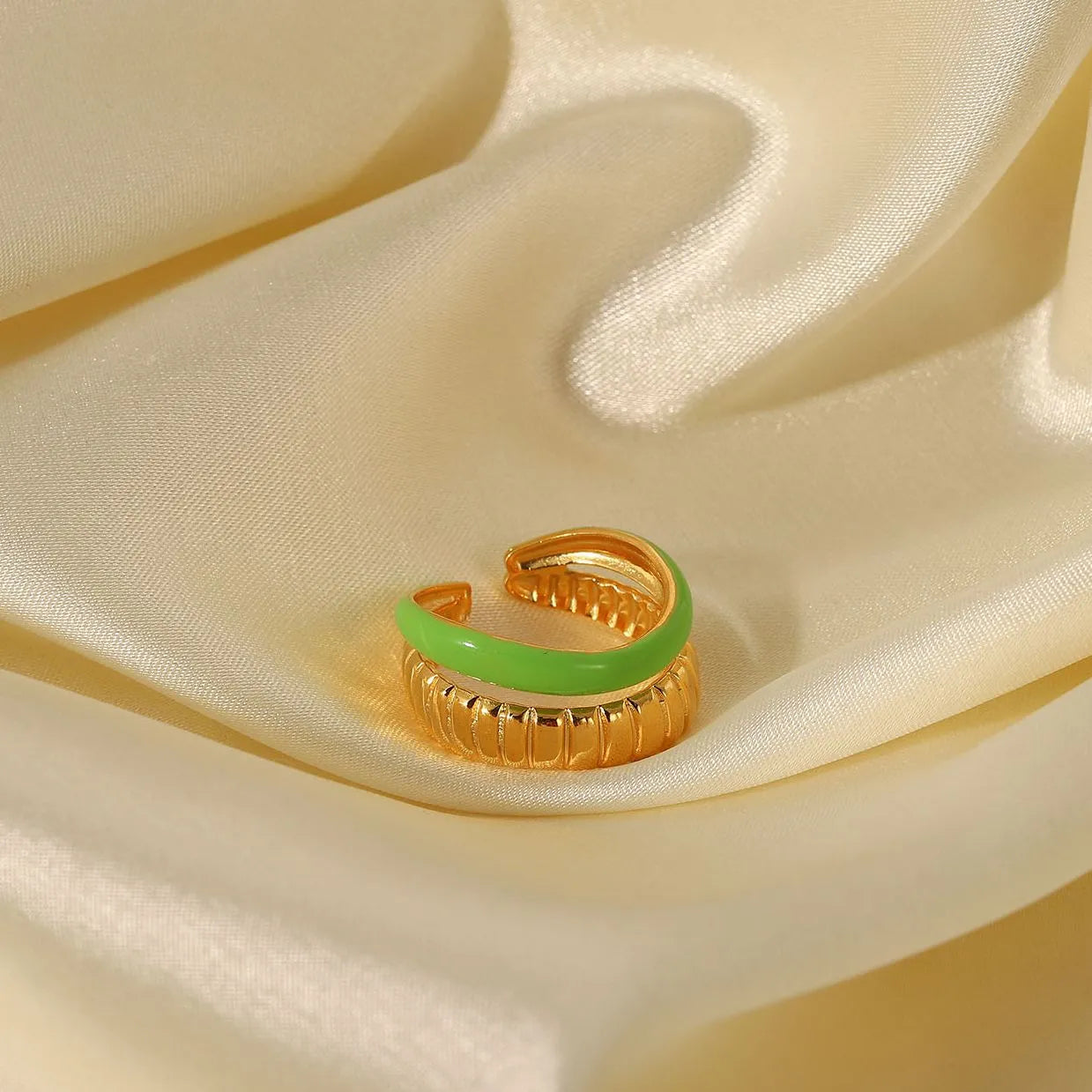 18K Gold Plated Naila Ring