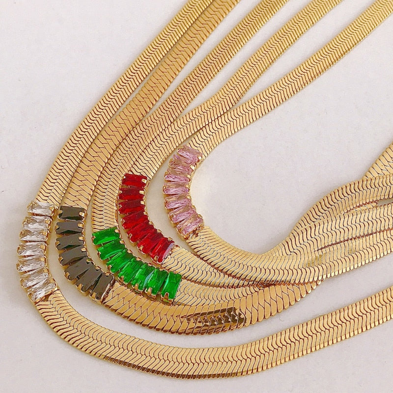18K Gold Plated Steller Choker