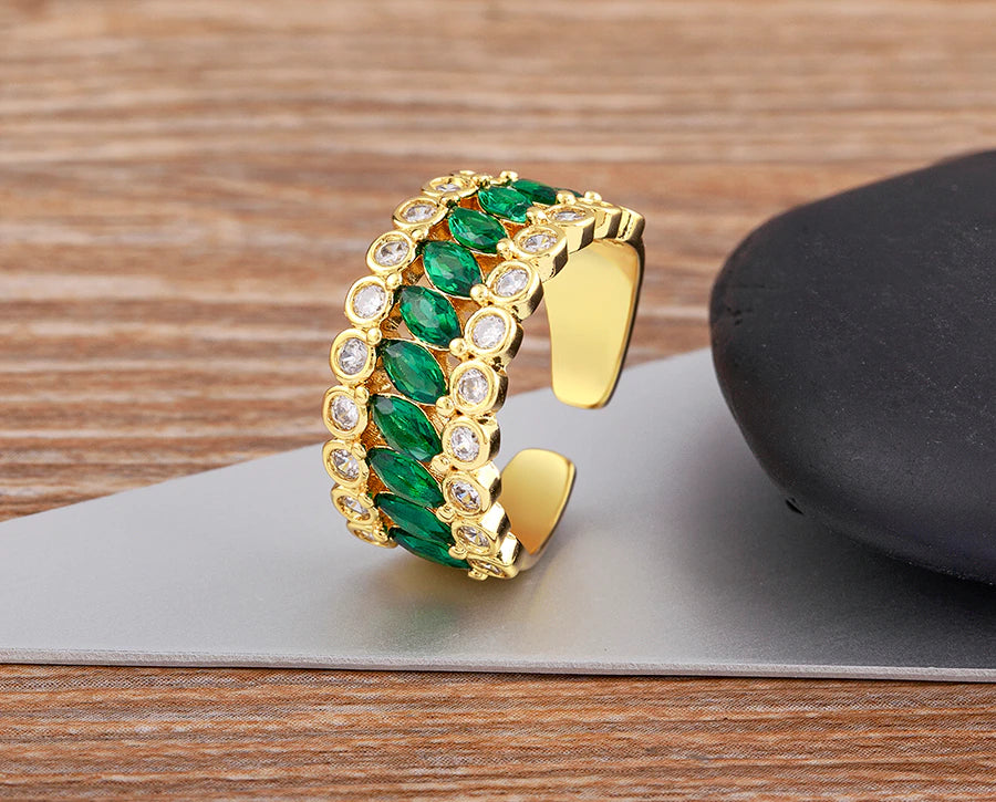 18K Gold Plated Elodie Ring