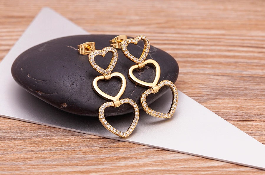 18K Gold Plated Masa Earring