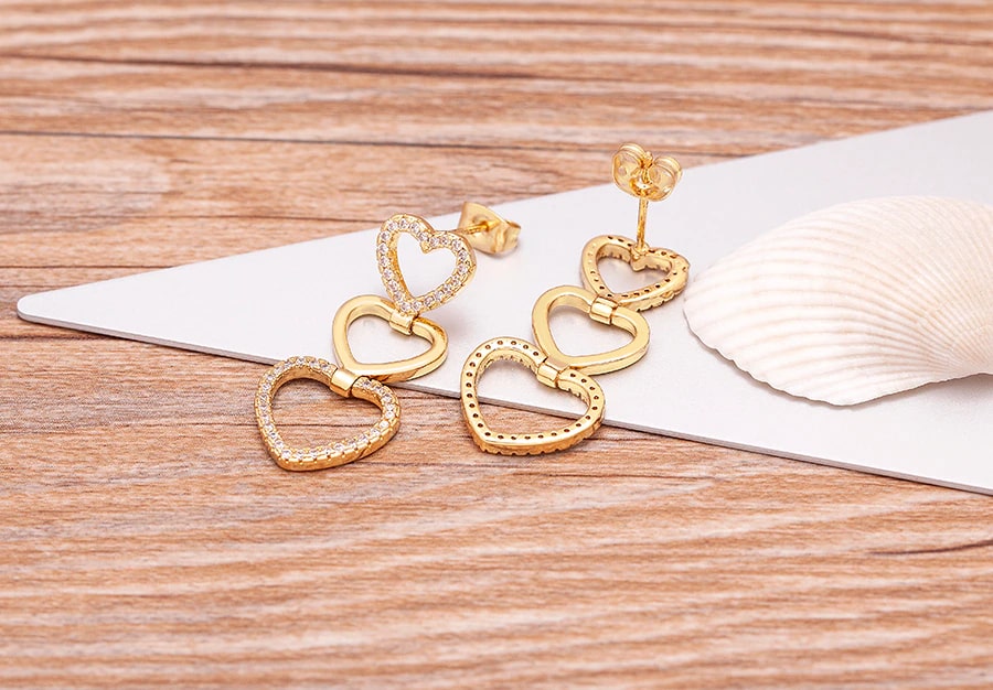 18K Gold Plated Masa Earring