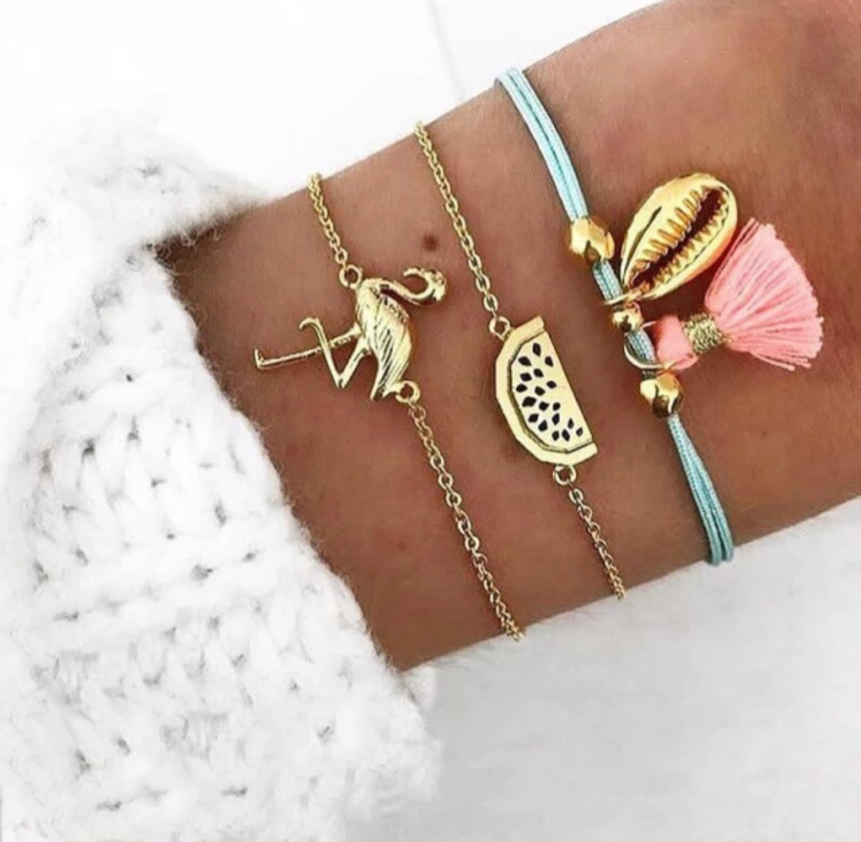 3pcs Flamingo Bracelet