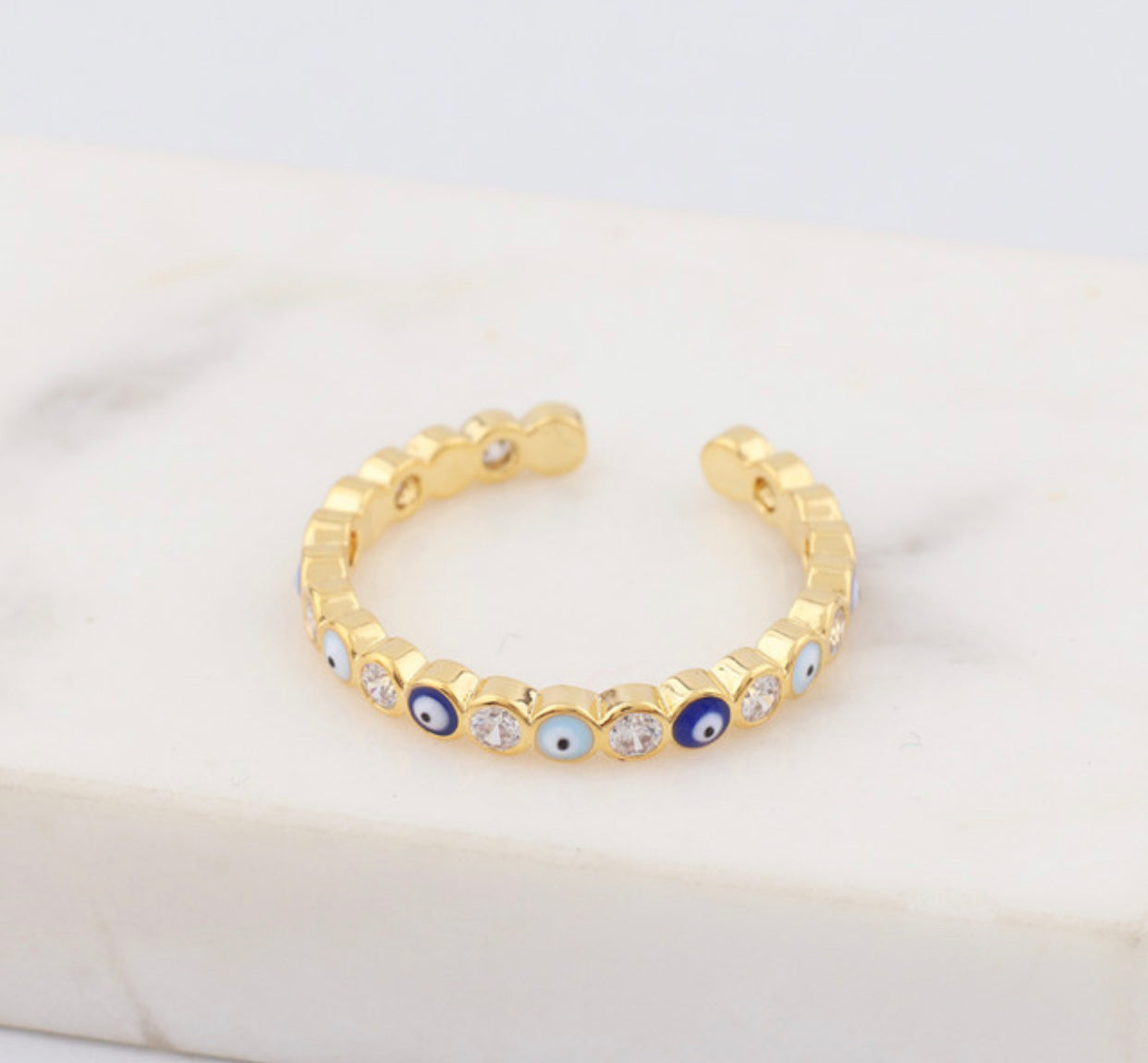 18K Gold Plated Zikra Ring