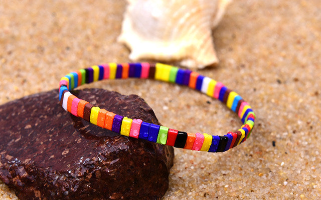 Rainbow Boho Bracelet