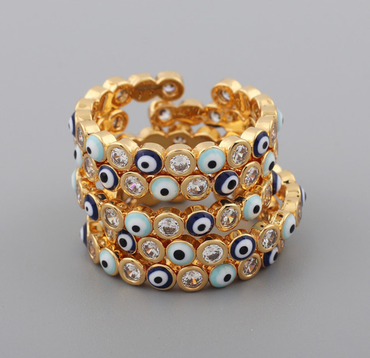 18K Gold Plated Zikra Ring