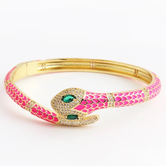 18K Gold Plated Nayomi Bangle