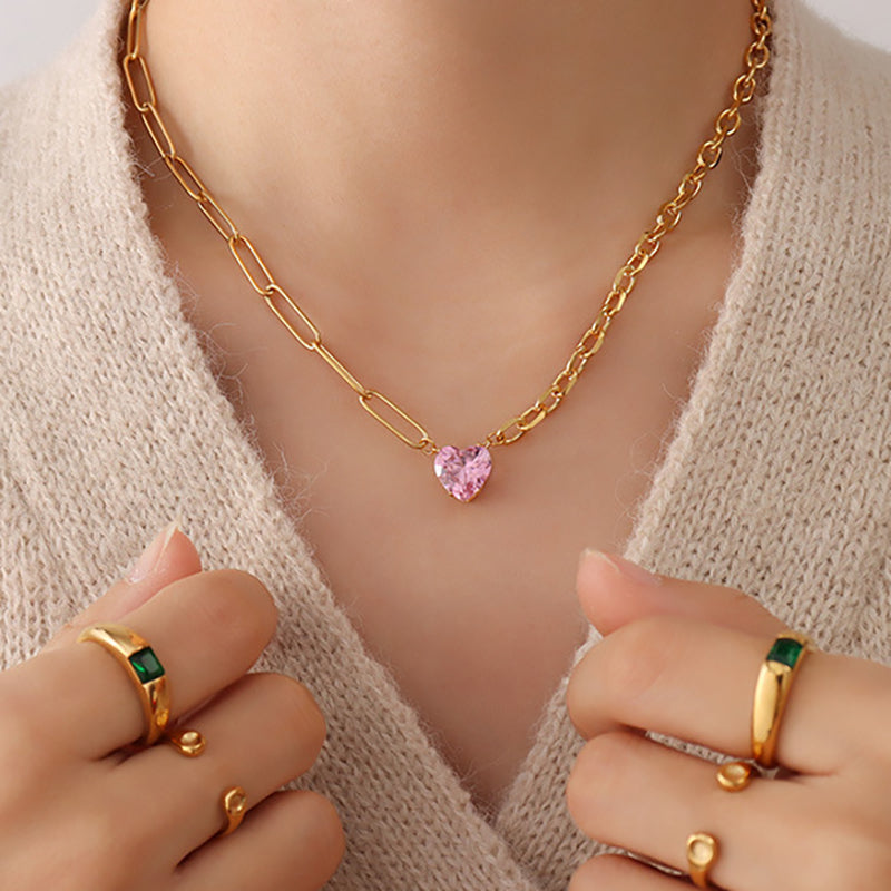 18K Gold Plated Tiara Necklace