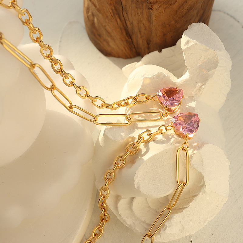 18K Gold Plated Tiara Necklace