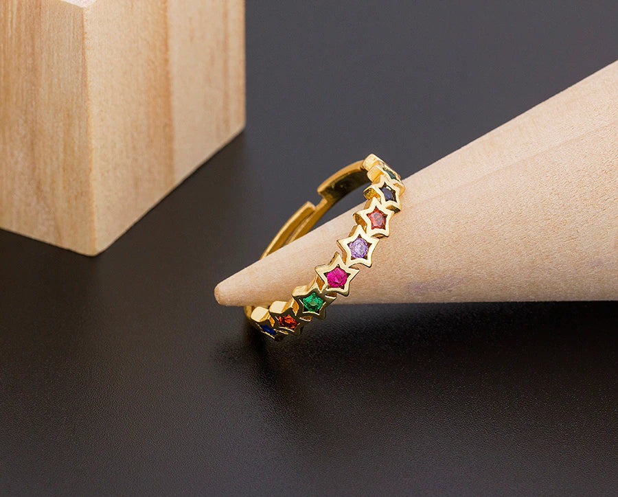 18K Gold Plated Juri Ring