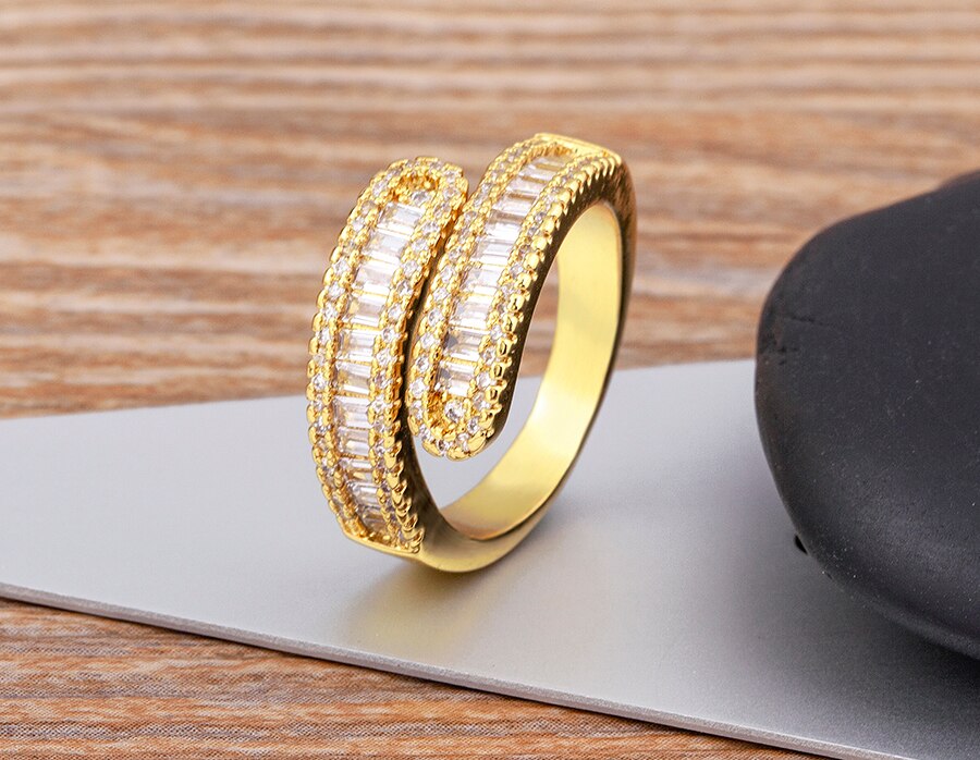 18K Gold Plated Eden Ring