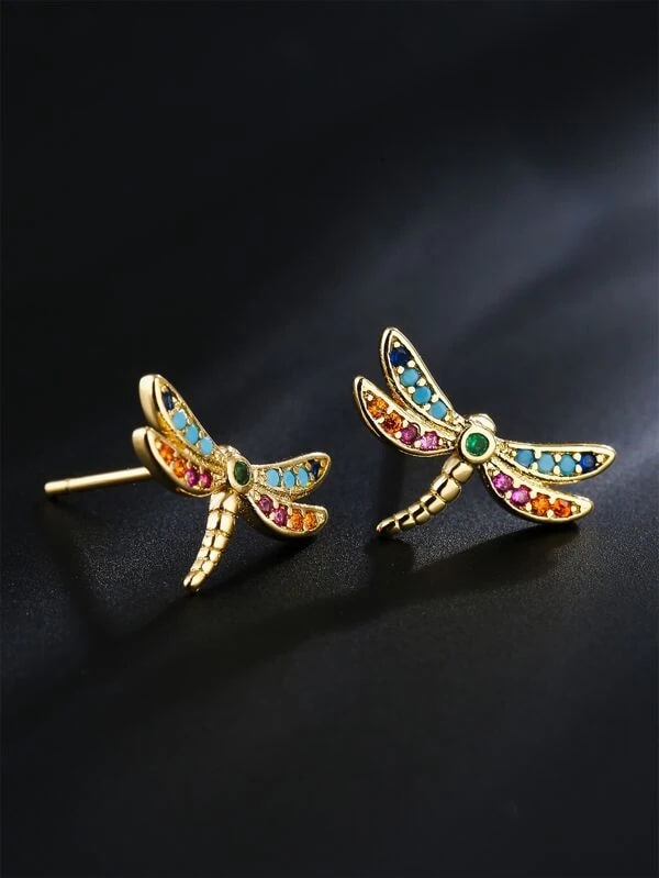 18K Gold Plated Shaza Earring