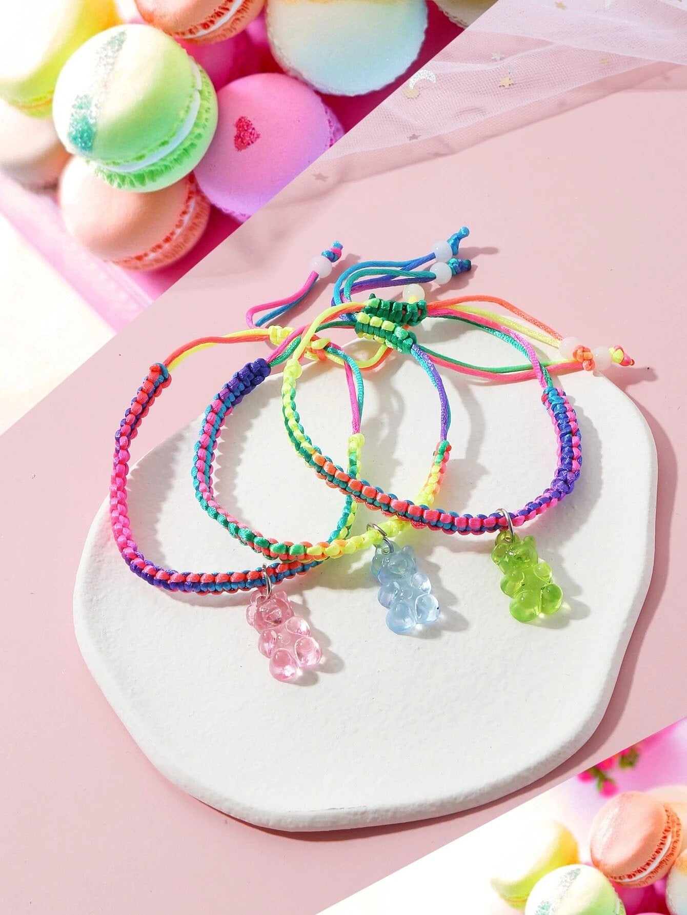 3pcs Gummy Bear Bracelet – - Main Image