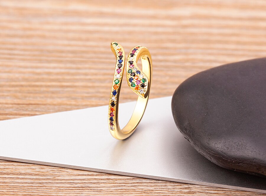18K Gold Plated Rai Ring