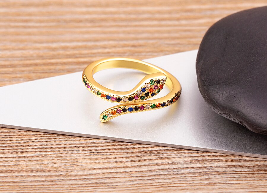 18K Gold Plated Rai Ring