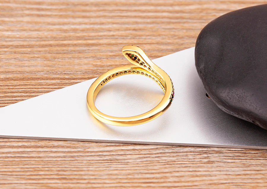 18K Gold Plated Rai Ring