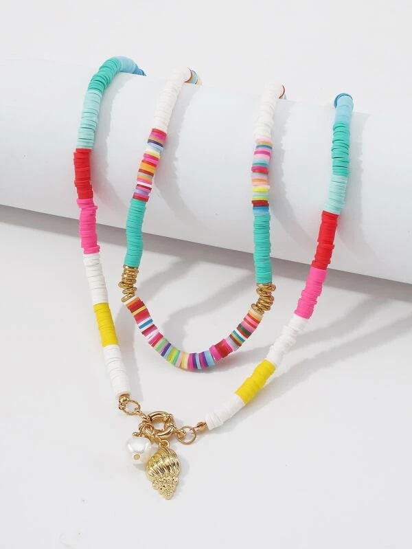 2pcs Conch Necklace