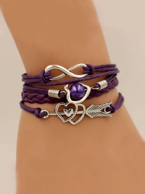 Infinity Heart Bracelet