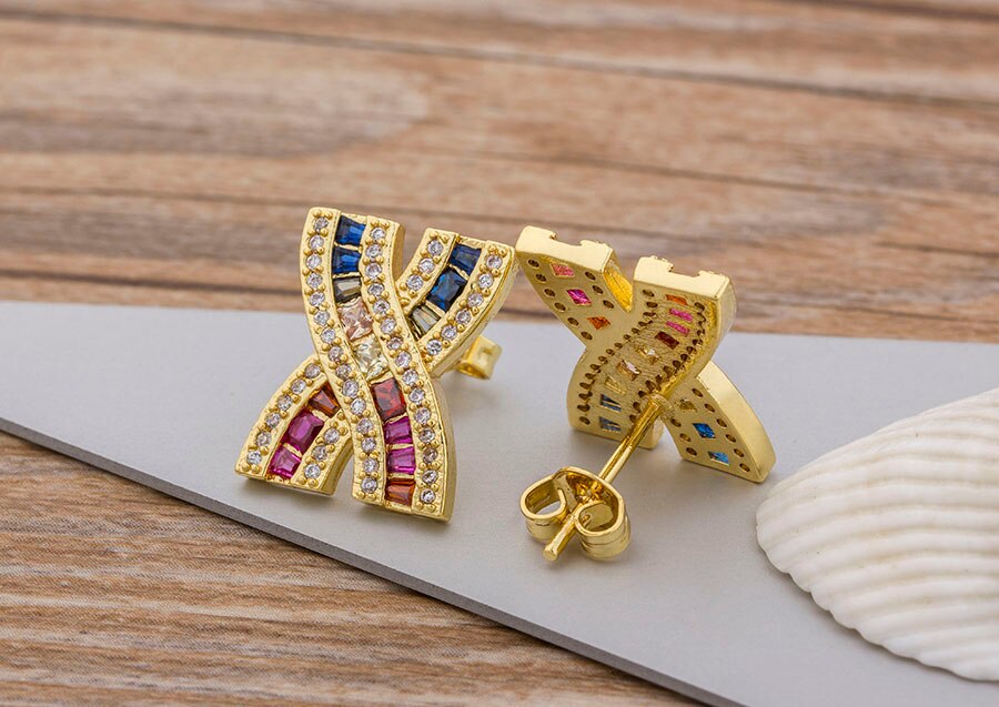 18K Gold Plated Tima Earring