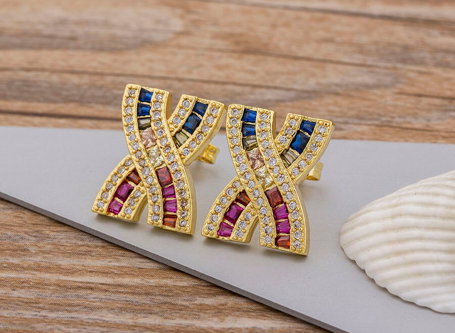 18K Gold Plated Tima Earring
