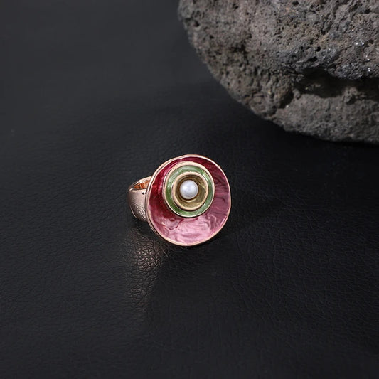 Shell Round Ring