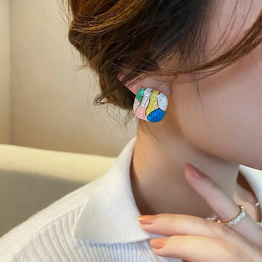 Candy Enamel Earring