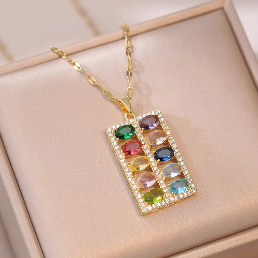 18K Gold Plated Aurora Necklace