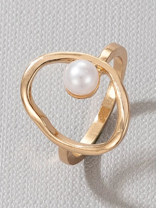 Pearl Round Ring