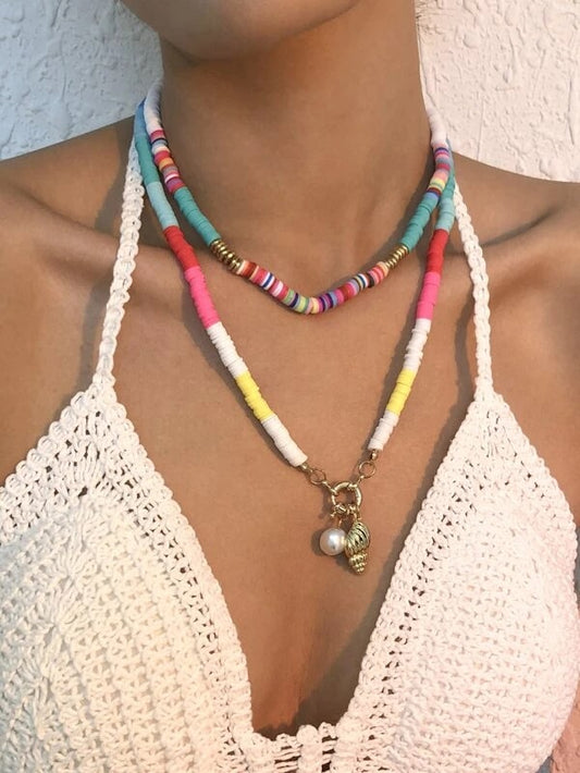 2pcs Conch Necklace