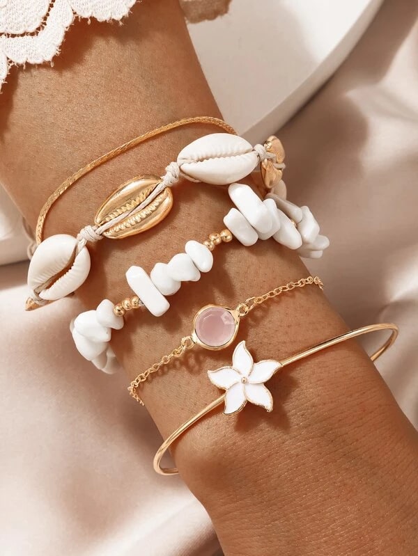 5pcs Shell Bracelet