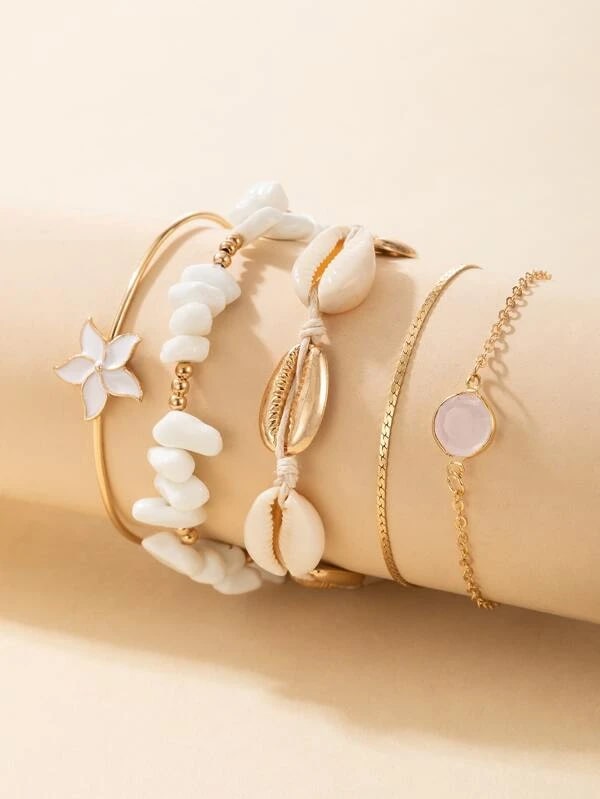 5pcs Shell Bracelet